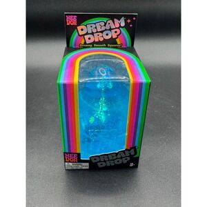 NeeDoh Dream Drop Blue Glitter Squishy Stress Ball Schylling Sensory Toy NIB